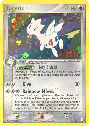 Togetic 14/109 - Team Rocket Returns Reverse Holofoil