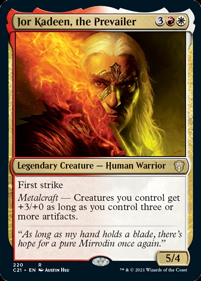 Jor Kadeen, the Prevailer (C21-220) - Commander 2021