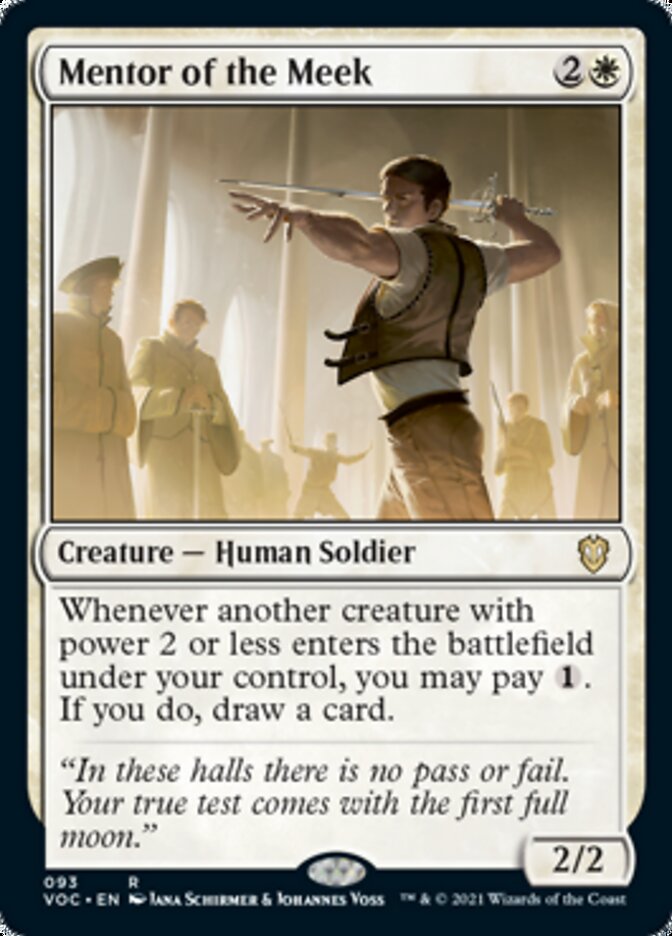 Mentor of the Meek (VOC-093) - Crimson Vow Commander
