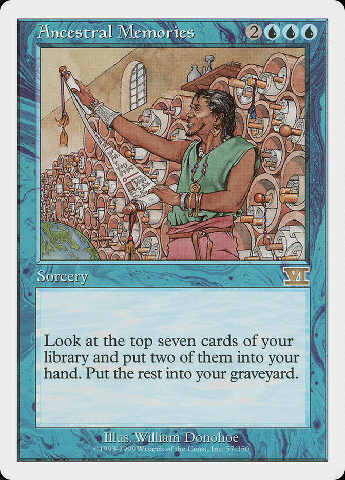 Ancestral Memories (6ED-057) - Classic Sixth Edition