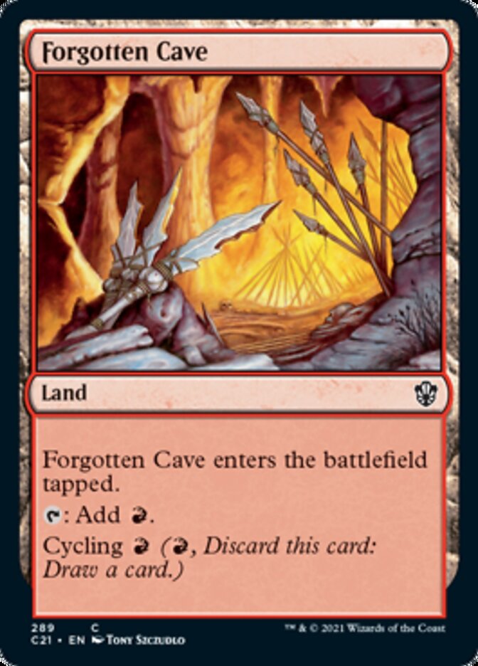 Forgotten Cave (C21-289) - Commander 2021