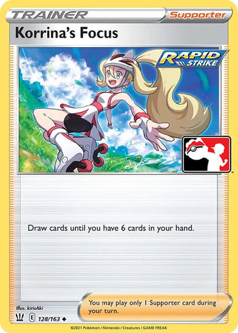 Korrina's Focus - Prize Pack Series Cards