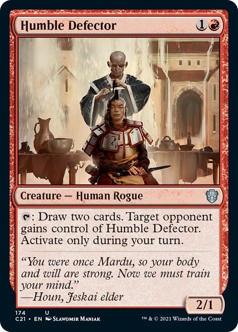 Humble Defector (C21-174) - Commander 2021