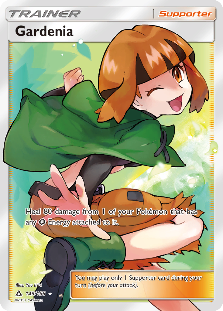 Gardenia (Full Art)/156 - SM  Ultra Prism Holofoil