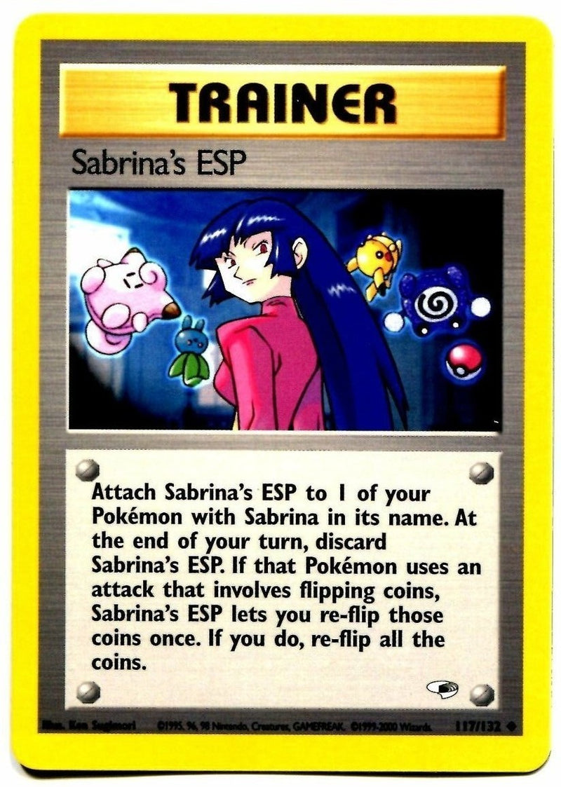 Sabrina's ESP 117/132 - Gym Heroes Unlimited