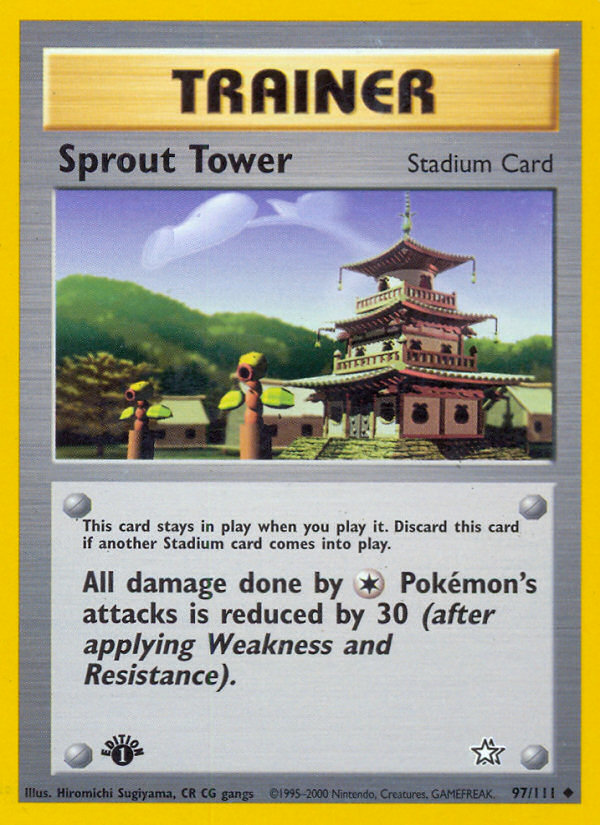 Sprout Tower 97/111 - Neo Genesis 1st Edition