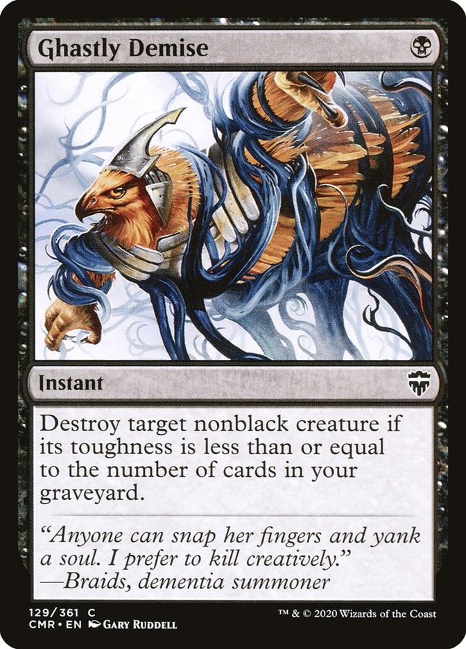 Ghastly Demise (CMR-129) - Commander Legends