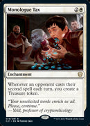Monologue Tax (C21-019) - Commander 2021