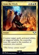Deny the Witch (Surge Foil) (40K-116) - Warhammer 40,000 Commander Foil