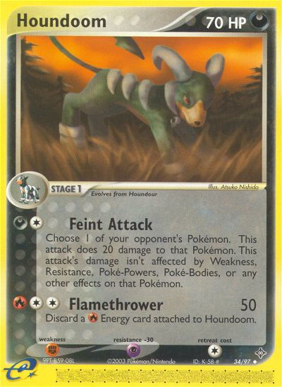 Houndoom 34/97 - Dragon