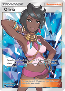 Olivia (Full Art) 111/111 - SM  Crimson Invasion Holofoil