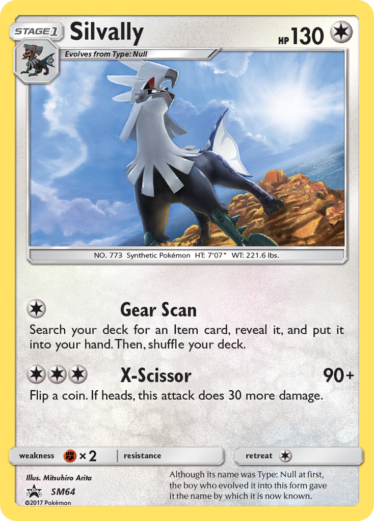 Silvally - SM64 SM64/248 - SM Promos Holofoil