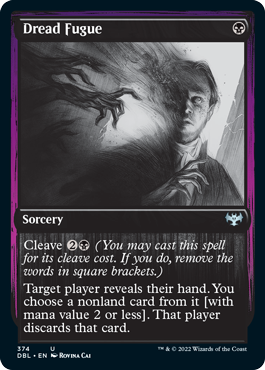 Dread Fugue (DBL-374) - Innistrad: Double Feature