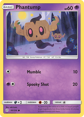 Phantump 93/236 - SM  Cosmic Eclipse