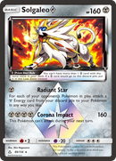 Solgaleo Prism Star 89/156 - SM  Ultra Prism Holofoil