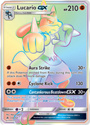 Lucario GX (Secret)/131 - SM  Forbidden Light Holofoil