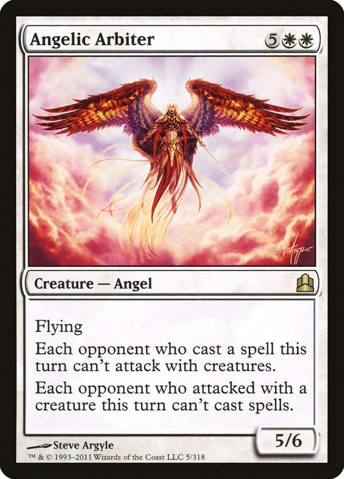 Angelic Arbiter (CMD-005) - Commander 2011