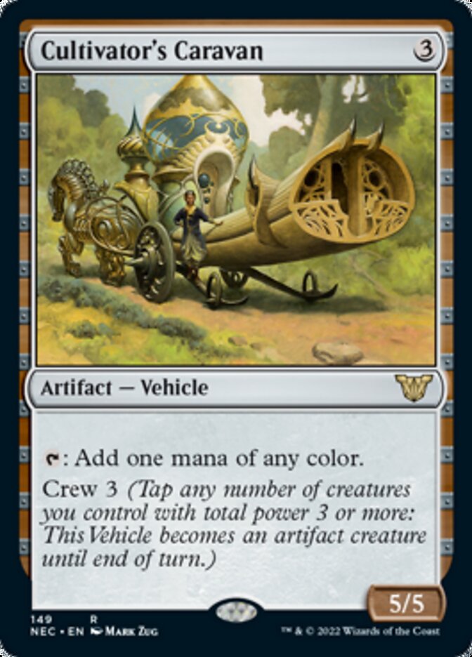 Cultivator's Caravan (NEC-149) - Neon Dynasty Commander