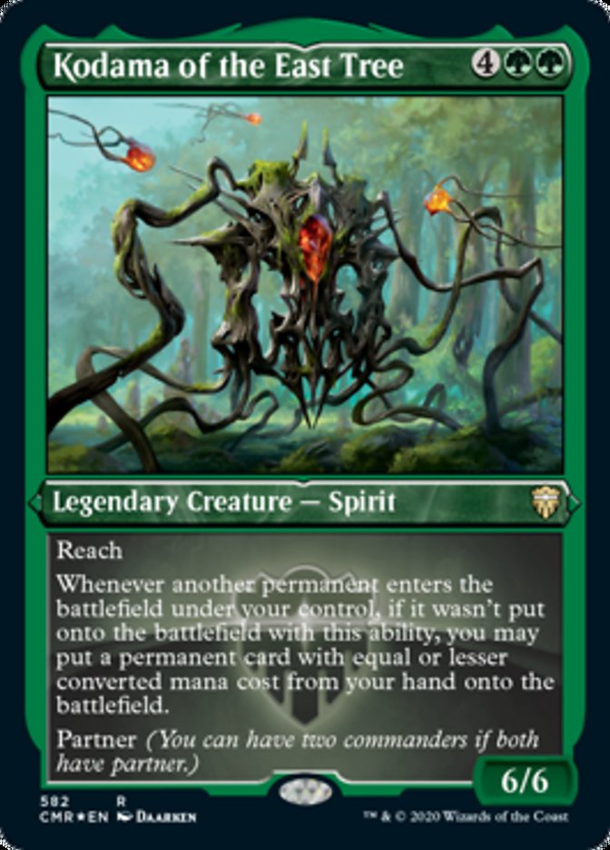 Kodama of the East Tree (Foil Etched) (CMR-582) - Commander Legends Foil