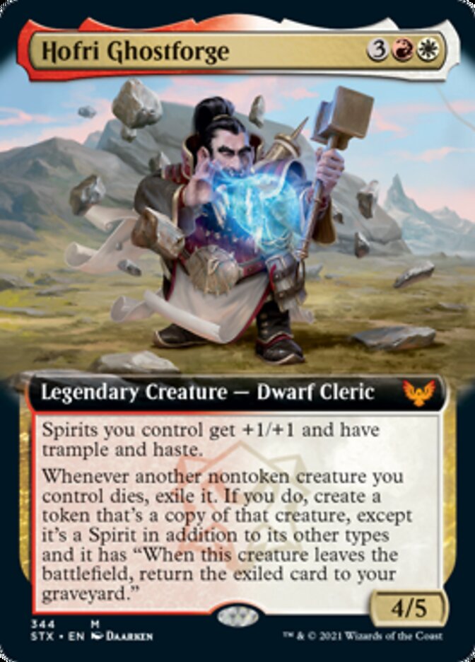 Hofri Ghostforge (Extended Art) (STX-344) - Strixhaven: School of Mages: (Extended Art)