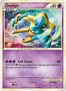 Deoxys (Shiny)/95 - Call of Legends Holofoil