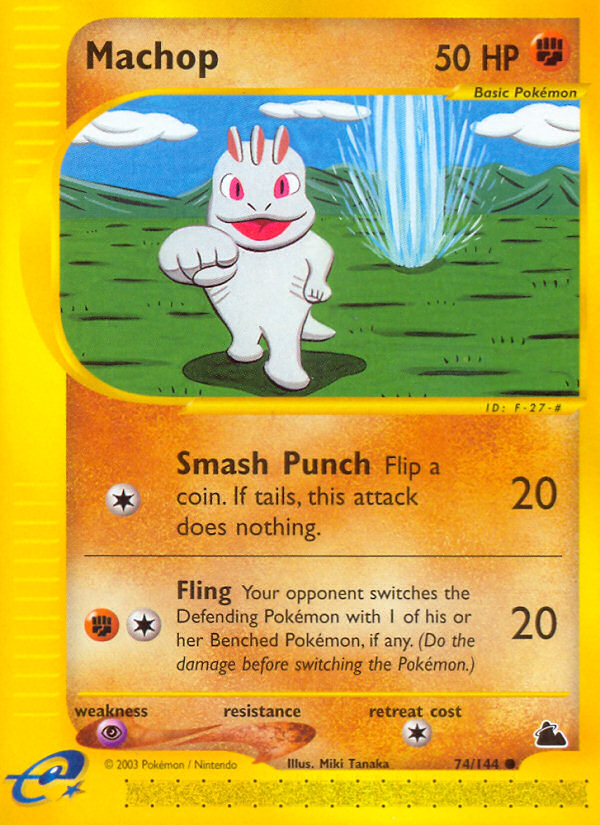 Machop - 74/144 Skyridge - Common