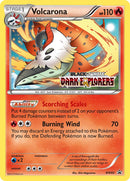 Volcarona - BW40 (Prerelease) [Staff] - Black and White Promos Holofoil