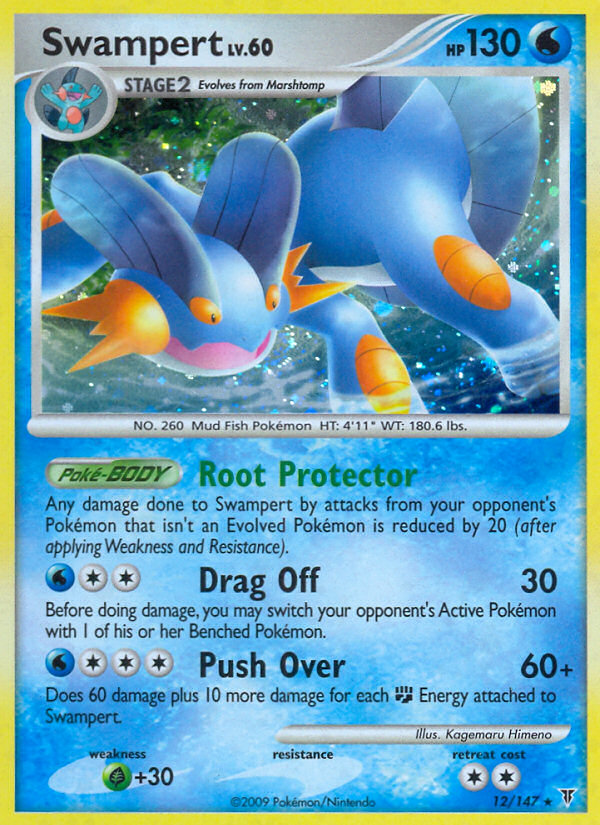 Swampert/147 - Supreme Victors Holofoil