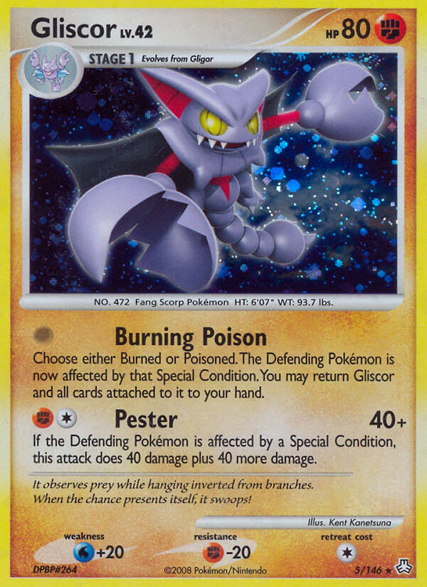 Gliscor - 5/146 (DP Legends Awakened) - Deck Exclusives
