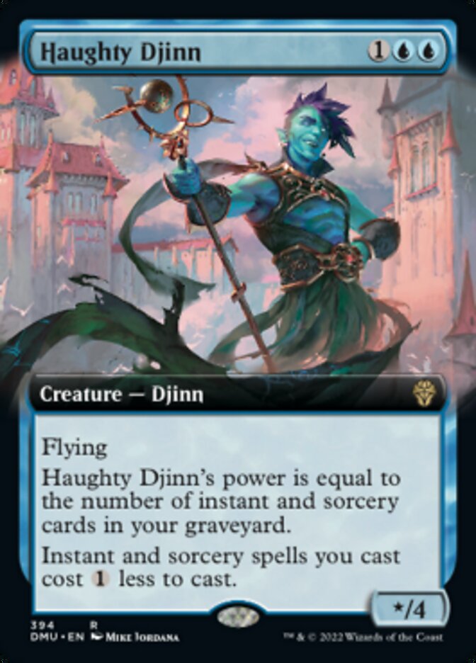 Haughty Djinn (Extended Art) (DMU-394) - Dominaria United: (Extended Art)