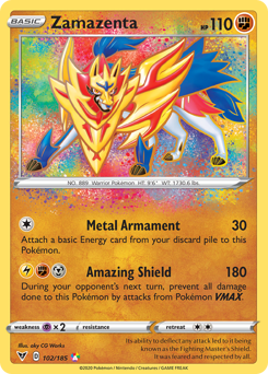 Zamazenta 102/185 - SWSH04 Vivid Voltage Holofoil