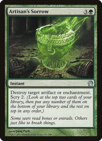 Artisan's Sorrow (THS-151) - Theros