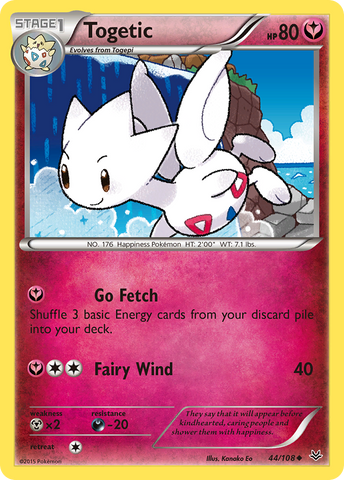 Togetic 44/108 - XY  Roaring Skies