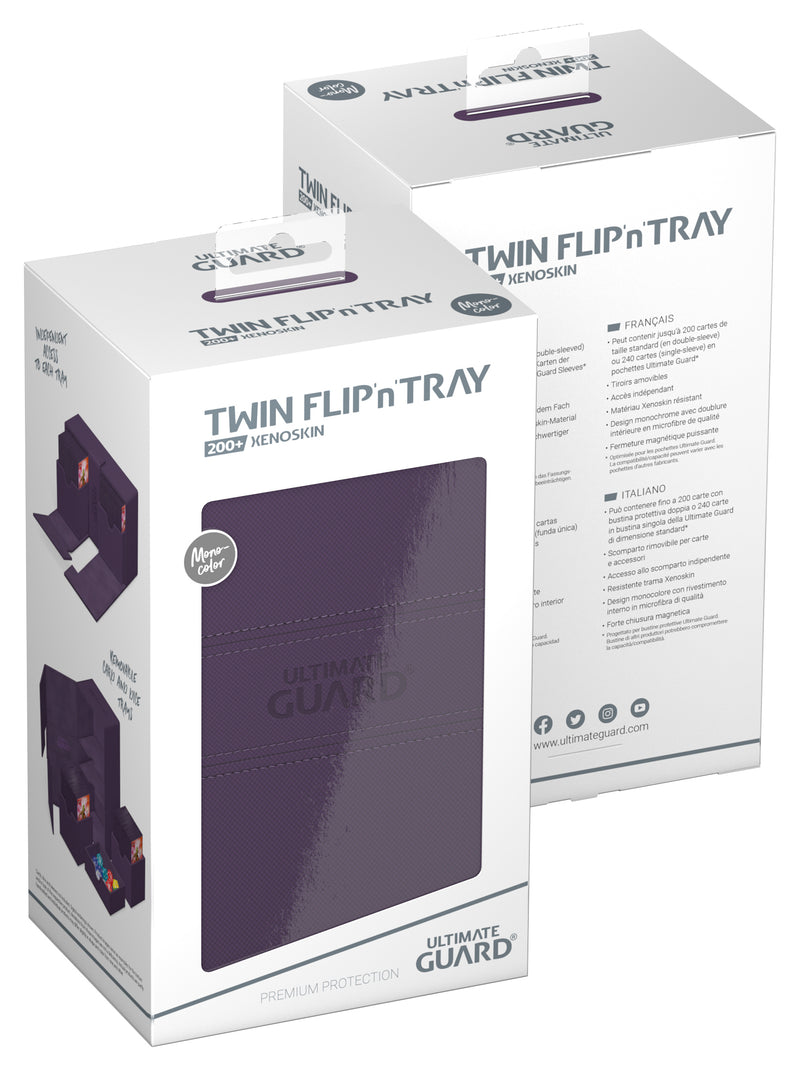 Twin Flip'n'Tray 200+ Purple Monocolor