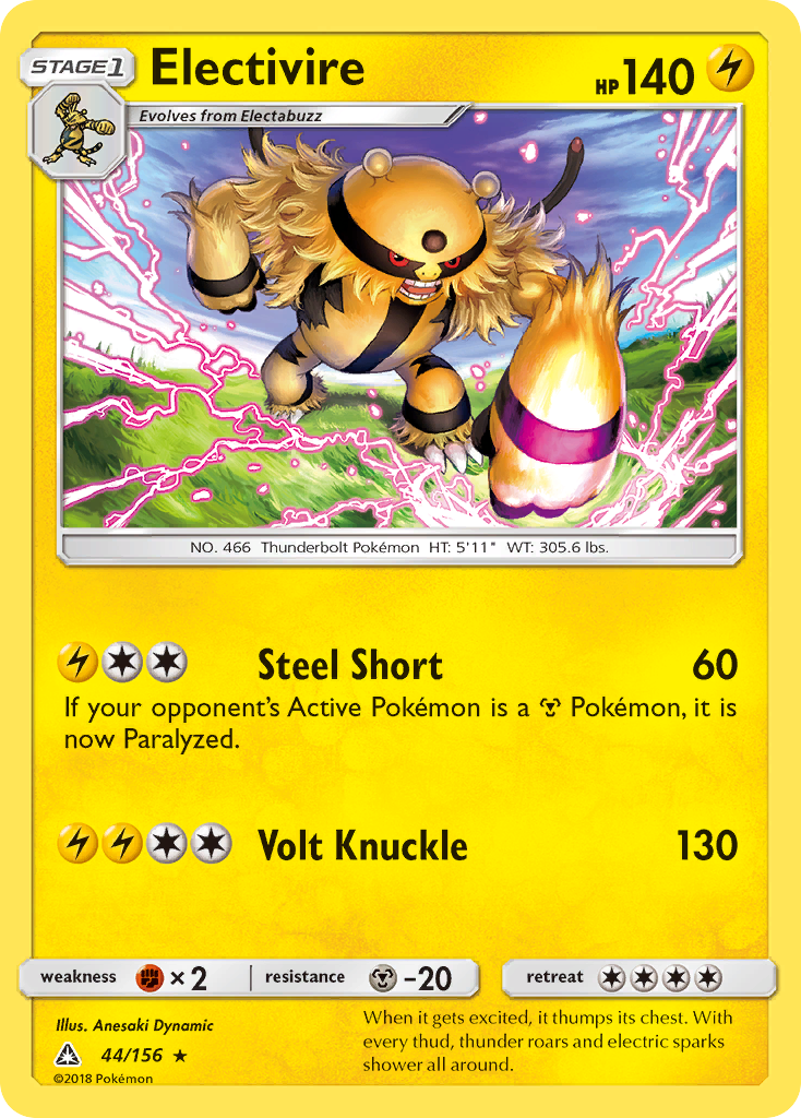 Electivire/156 - SM  Ultra Prism