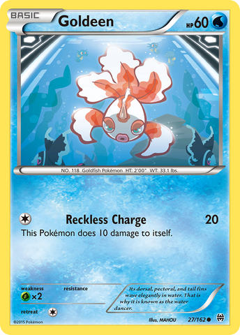 Goldeen 27/162 - XY  BREAKthrough