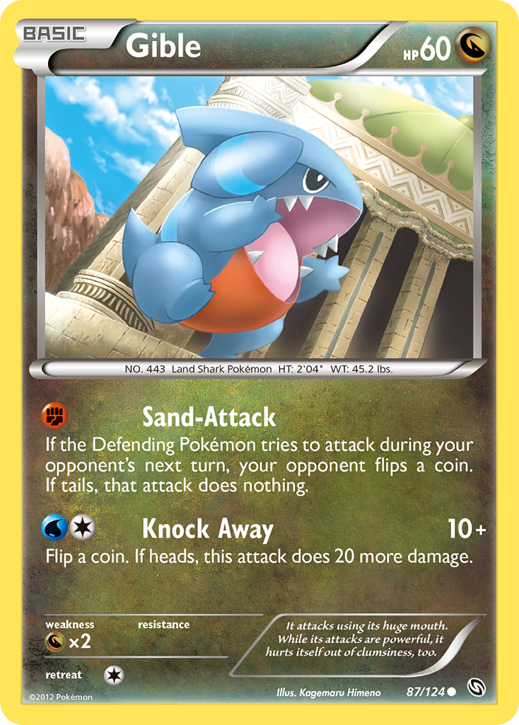Gible (87) 87/124 - Dragons Exalted