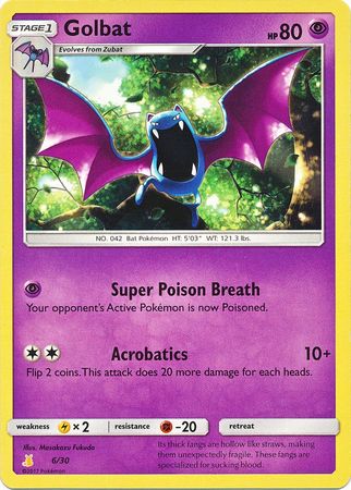 Golbat - SM Trainer Kit Lycanroc & Alolan Raichu