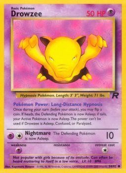 Drowzee 54/82 - Team Rocket Unlimited