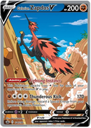 Galarian Zapdos V (Alternate Full Art) 174/198 - SWSH06 Chilling Reign Holofoil