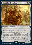 Great Unclean One (Surge Foil) (40K-035) - Warhammer 40,000 Commander Foil
