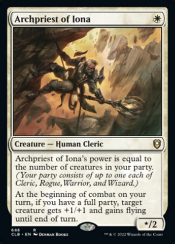 Archpriest of Iona (CLB-686) - Commander Legends: Battle for Baldur's Gate