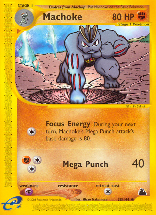 Machoke - 38/144 Skyridge - Uncommon