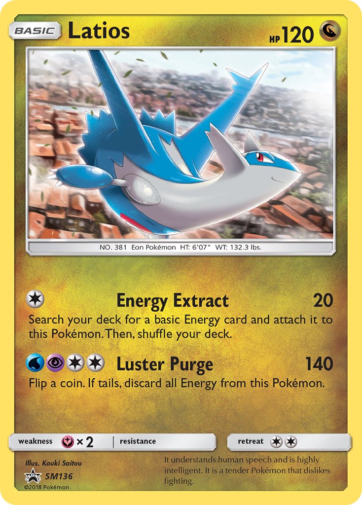 Latios - SM136 SM136/248 - SM Promos Holofoil