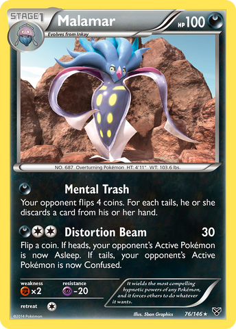 Malamar (76)/146 - XY Base Set