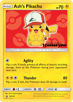 Ash's Pikachu - SM109 SM109/248 - SM Promos