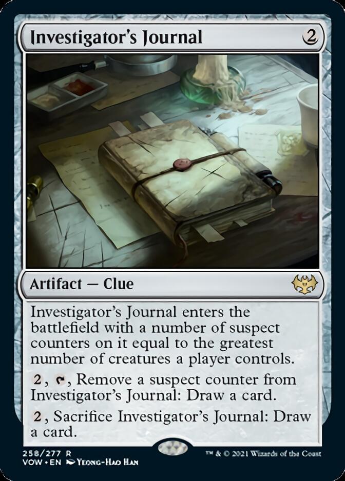 Investigator's Journal (VOW-258) - Innistrad: Crimson Vow