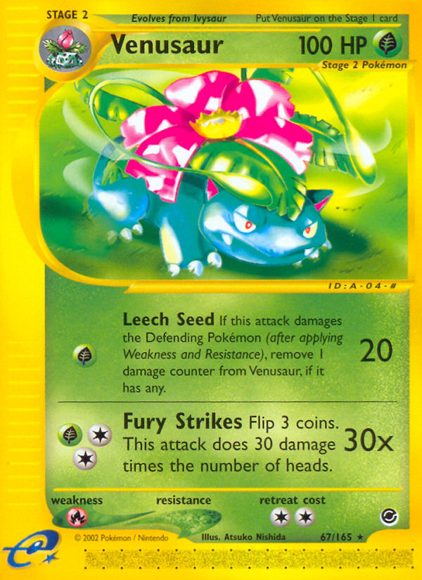 Venusaur (67) - 67/165 Expedition - Rare