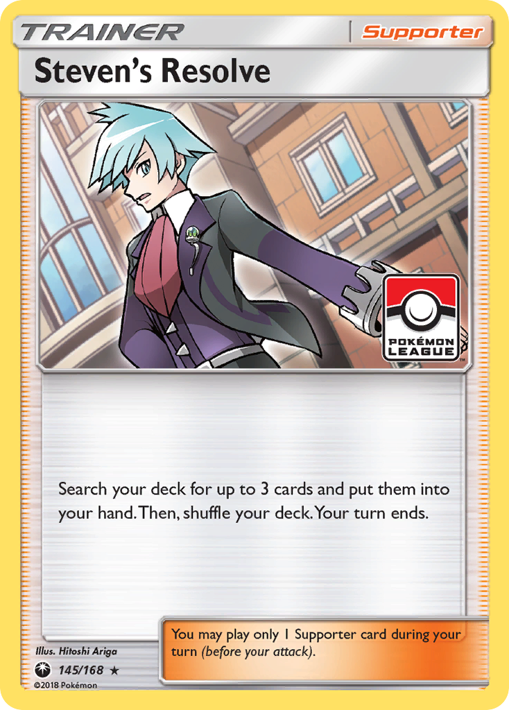 Steven's Resolve/168 - SM  Celestial Storm Holofoil