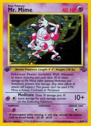 Mr. Mime (6) 6/64 - Jungle 1st Edition Holofoil